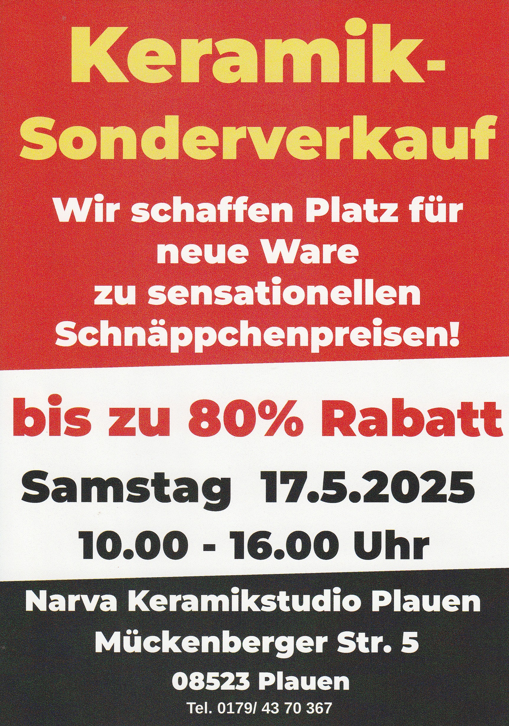 Sonderverkauf