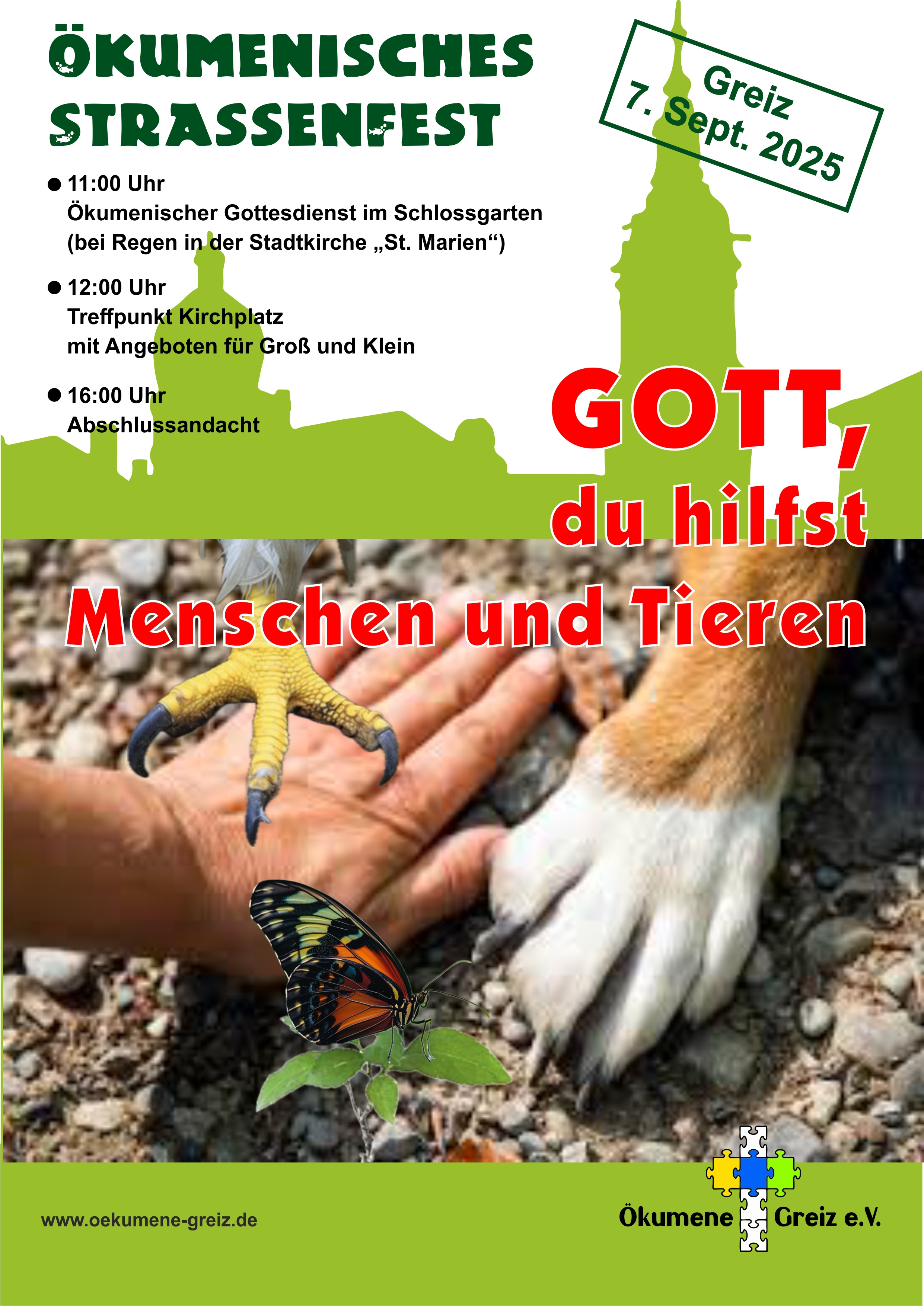 Straßenfest 2025 Plakat