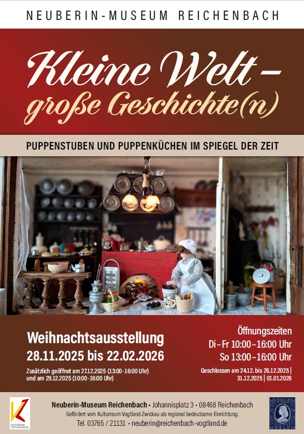 Plakat Weihnachtsausstellung 2025-26