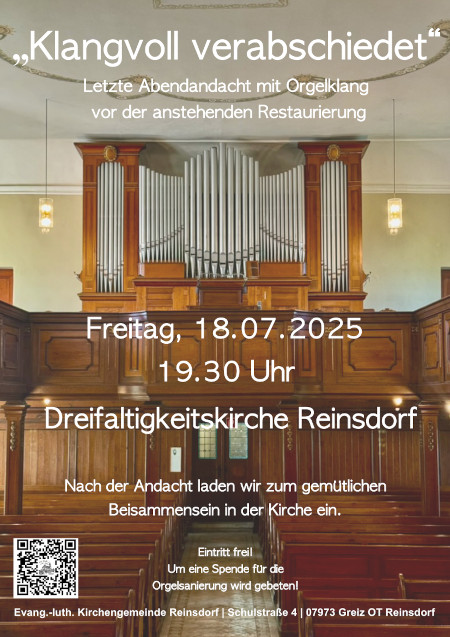 Wort und Orgelklang - 18.07.2025