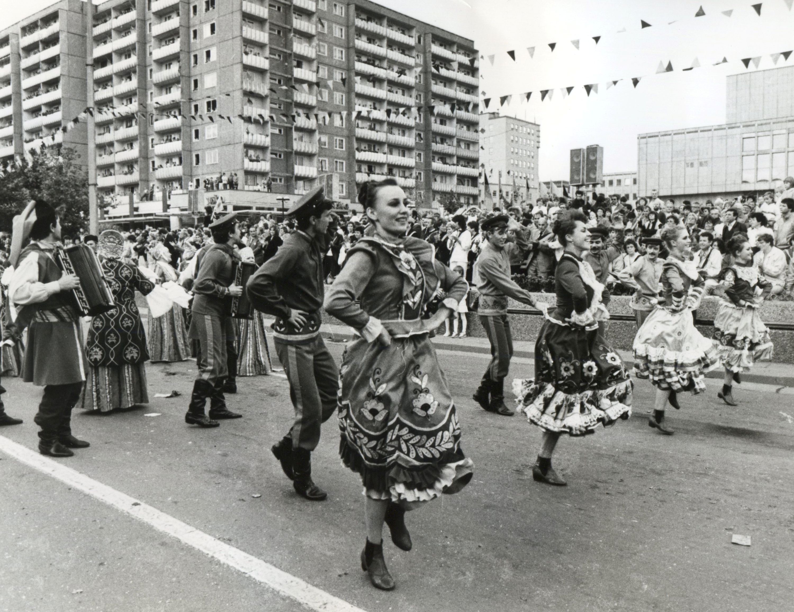 Bis heute bei vielen Geraern in lebendiger Erinnerung: Die 750-Jahrfei