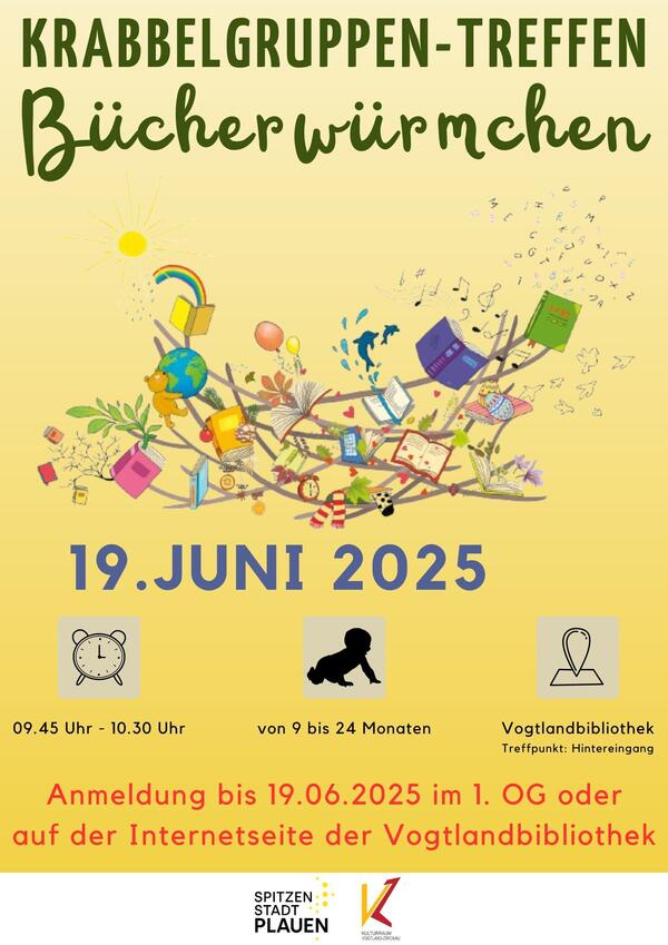 Krabbelgruppe Plakat Juni 2025
