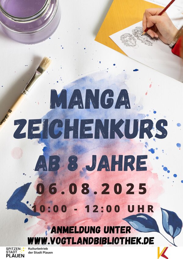 Manga Zeichen Workshop 2025 Sommerferien